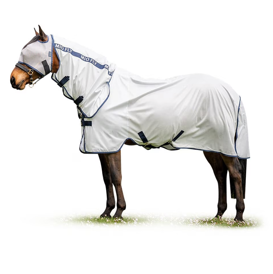 Fly Sheet and Fly Mask to Protect Horses with Sweet Itch available at FarmVet